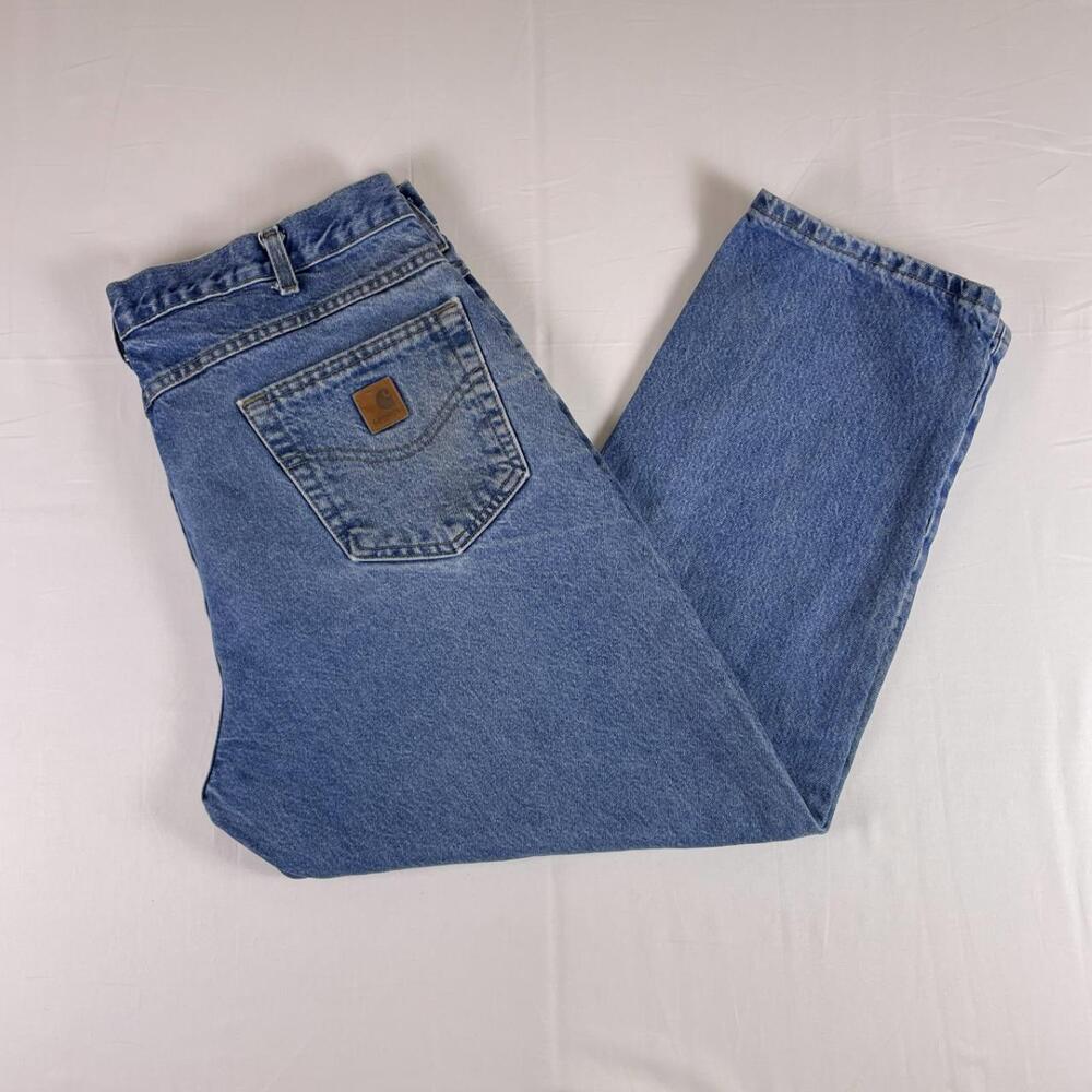 Carhartt Relaxed Fit Jeans | 40 x 28 | Heavily Worn